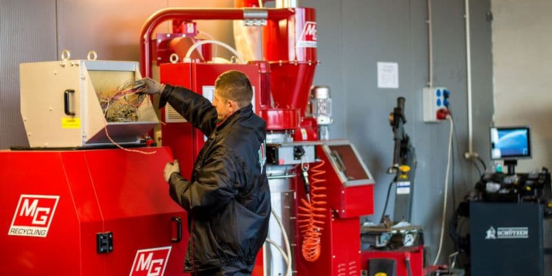 Mașina de recuperat cupru